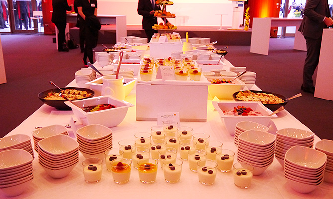 Dessert Buffet für eine Tagung in Berlin